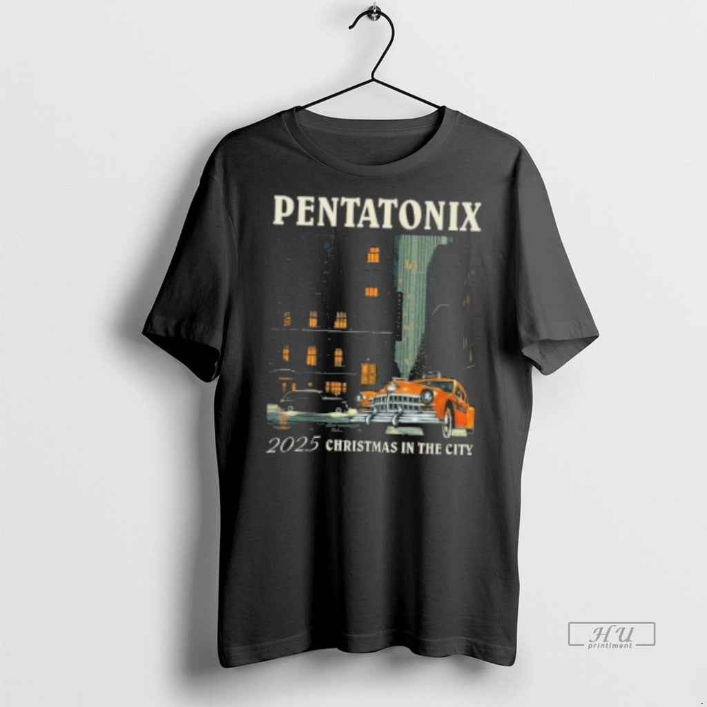 Officials Pentatonix 2025 Christmas In The City - Adult & Kids T-Shirts, Sweatshirts & Hoodies apparel design preview 1