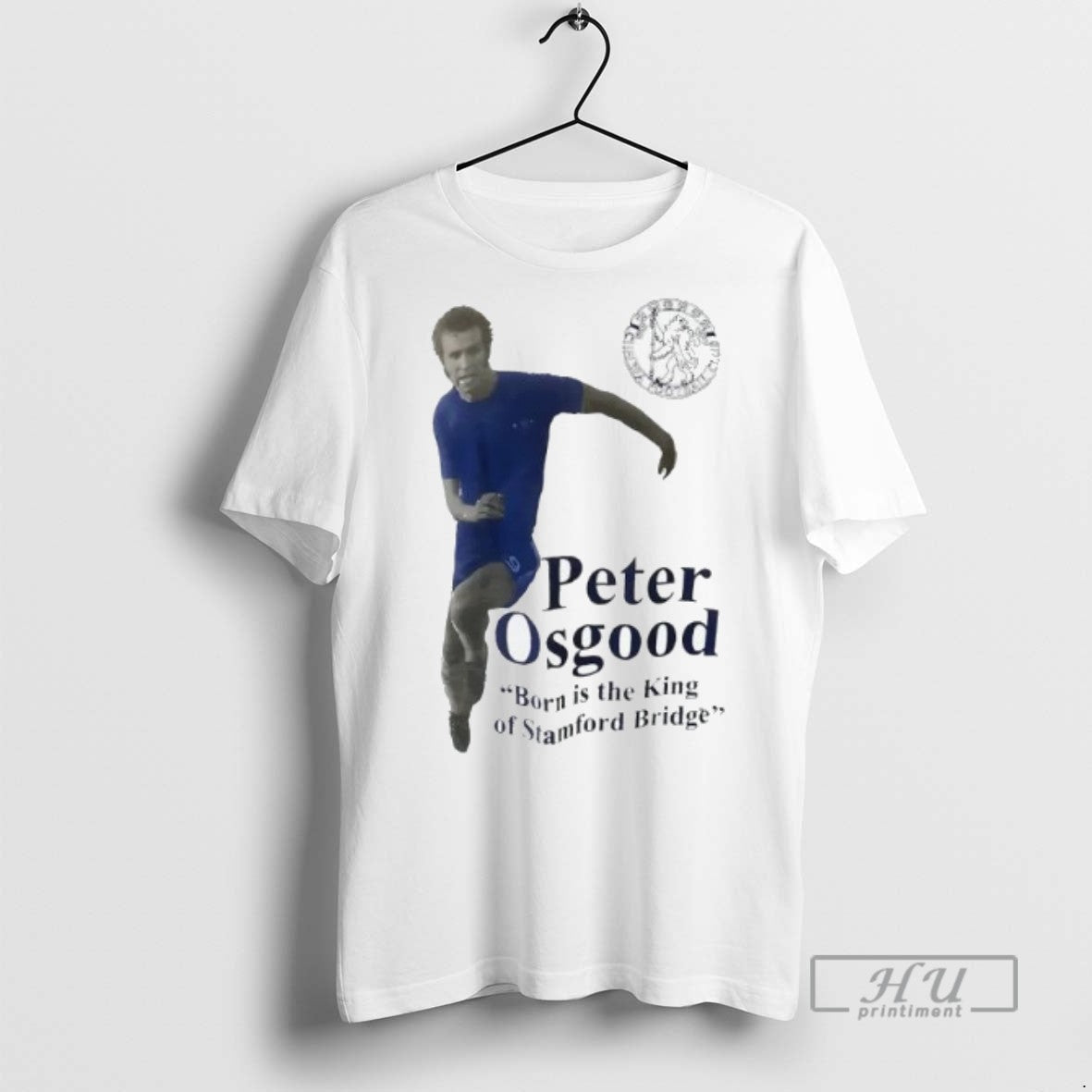 Officials Peter Osgood Chelsea Fc Born Is The King Of - Adult & Kids T-Shirts, Sweatshirts & Hoodies apparel design preview 1