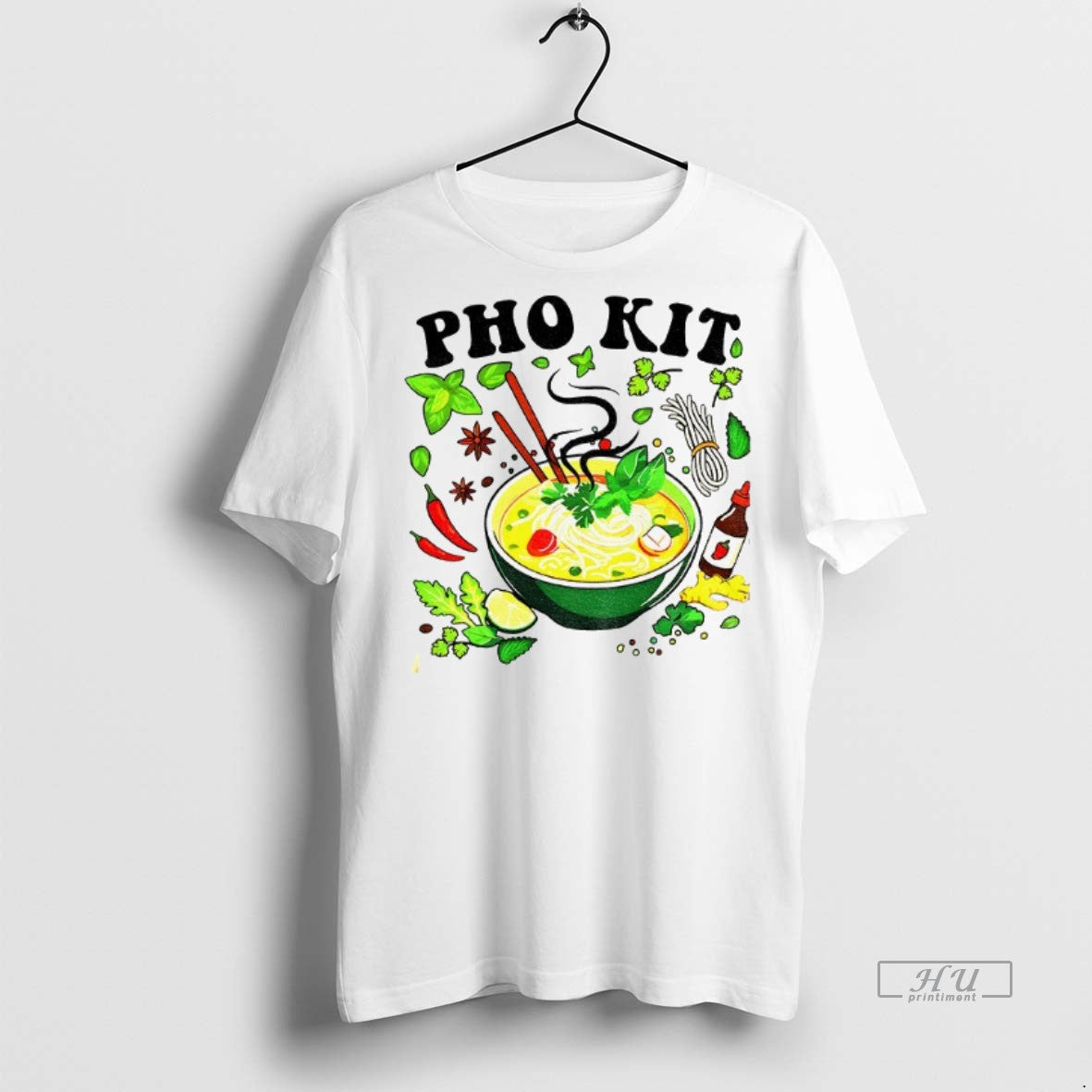 Officials Pho Kit Asian Food Vietnamese Seattle - Adult & Kids T-Shirts, Sweatshirts & Hoodies apparel design preview 1