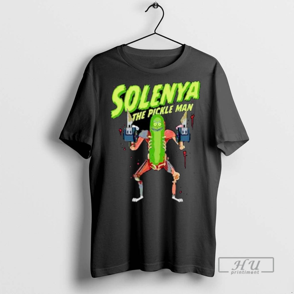 Officials Pickle Rick Solenya The Man Ornaments - Adult & Kids T-Shirts, Sweatshirts & Hoodies apparel design preview 1