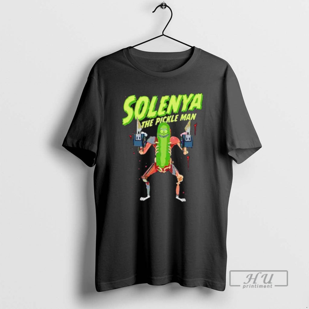 Officials Pickle Rick Solenya The Man - Adult & Kids T-Shirts, Sweatshirts & Hoodies apparel design preview 1