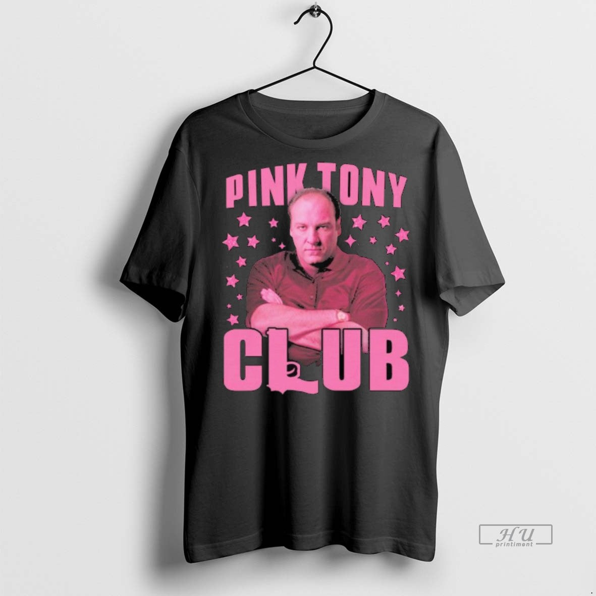 Officials Pink Tony Soprano Club Long Sleve Sweater - Adult & Kids T-Shirts, Sweatshirts & Hoodies apparel design preview 1
