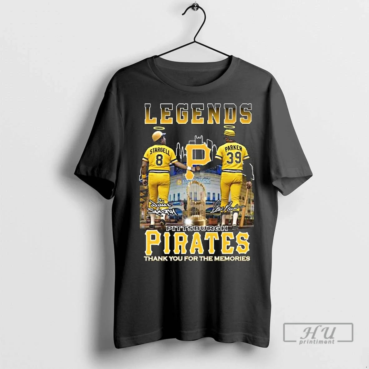 Officials Pittsburgh Pirates Stargell And Parker - Adult & Kids T-Shirts, Sweatshirts & Hoodies apparel design preview 1