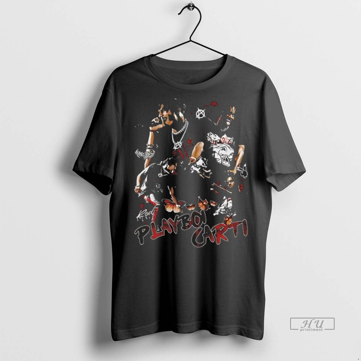 Officials Playboi Carti Oversized Vintage Bootleg Rap - Adult & Kids T-Shirts, Sweatshirts & Hoodies apparel design preview 1