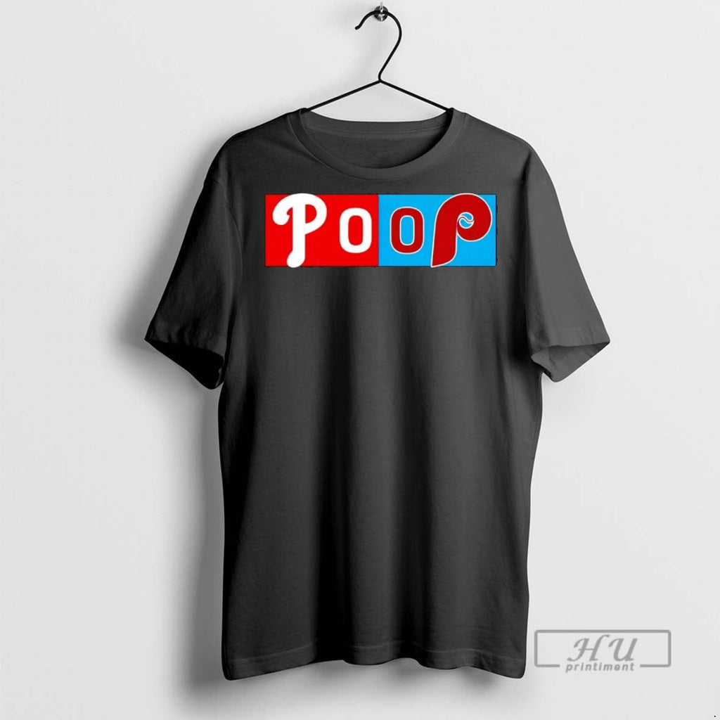 Officials Poop Game Score Philadelphia Phillies - Adult & Kids T-Shirts, Sweatshirts & Hoodies apparel design preview 1
