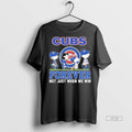 Officials Postseason The Peanuts X Chicago Cubs - Adult & Kids T-Shirts, Sweatshirts & Hoodies apparel design preview 1