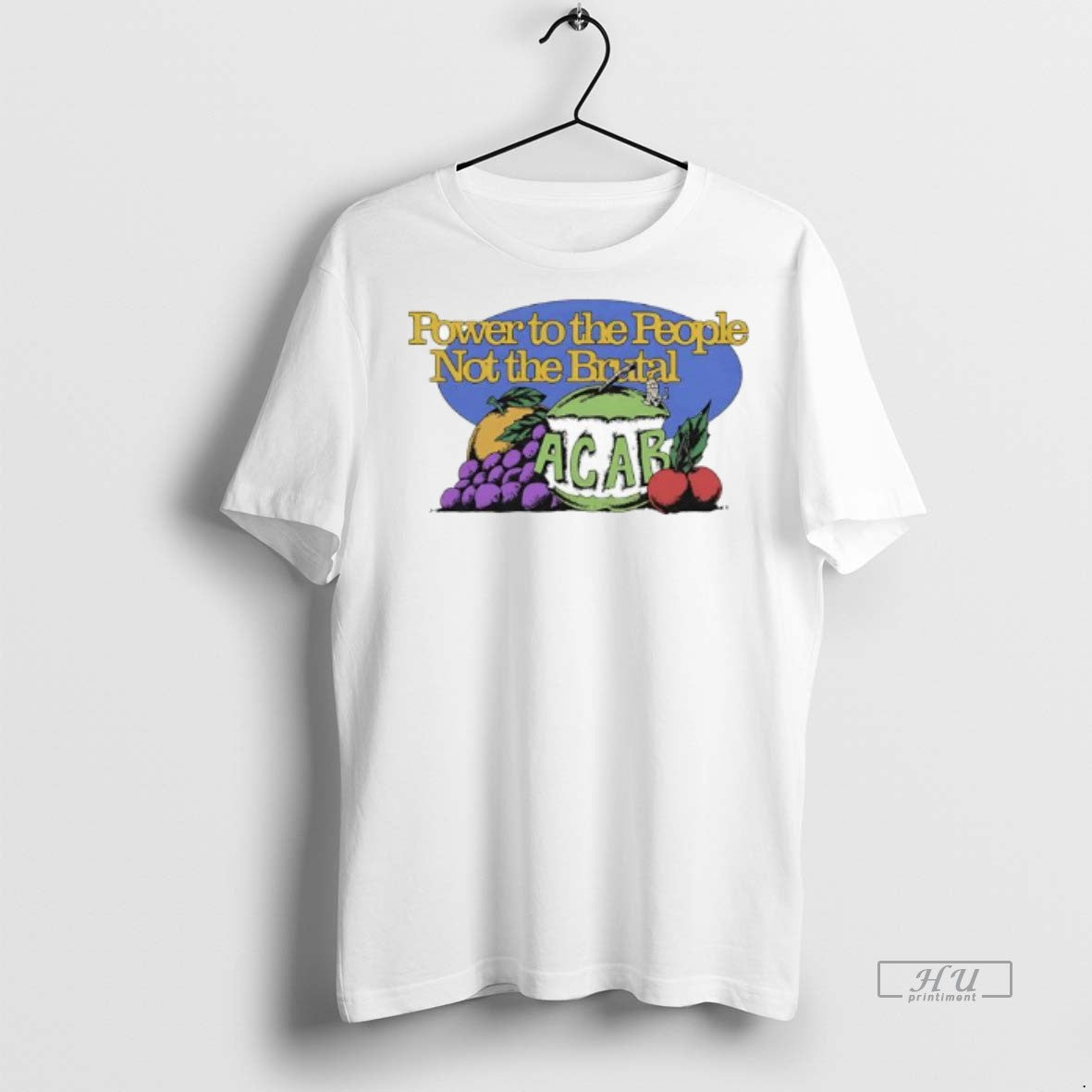 Officials Power To The People Not Brutal Acab Sweater - Adult & Kids T-Shirts, Sweatshirts & Hoodies apparel design preview 1