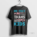 Officials Protect Trans Kids Guns Sweater - Adult & Kids T-Shirts, Sweatshirts & Hoodies apparel design preview 1