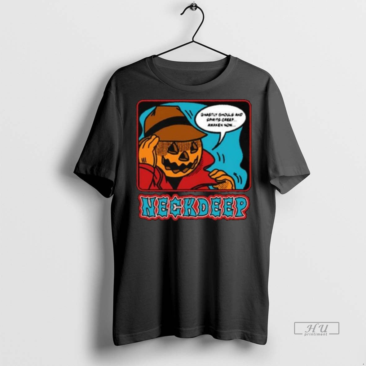 Officials Pumpkin Guy Neck Deep Long Sleve Sweater - Adult & Kids T-Shirts, Sweatshirts & Hoodies apparel design preview 1