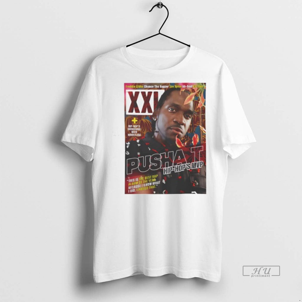 Officials Pusha T Hip Hops Mvp This Is The Best Rap - Adult & Kids T-Shirts, Sweatshirts & Hoodies apparel design preview 1