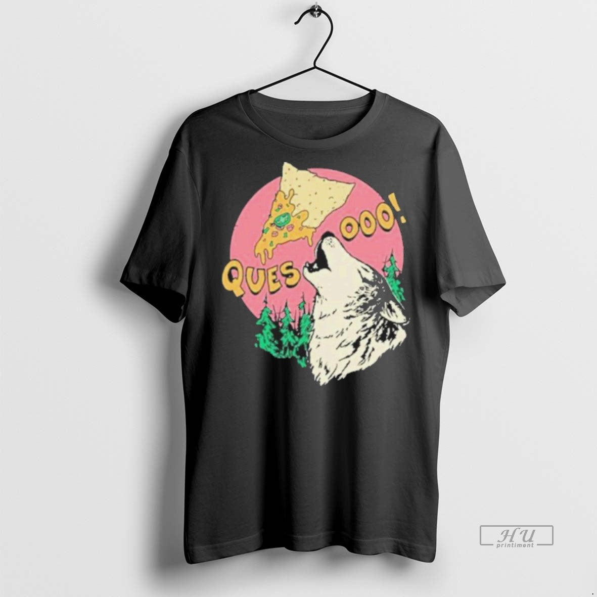 Officials Queso Lupus Wolf Pizza Sweater - Adult & Kids T-Shirts, Sweatshirts & Hoodies apparel design preview 1