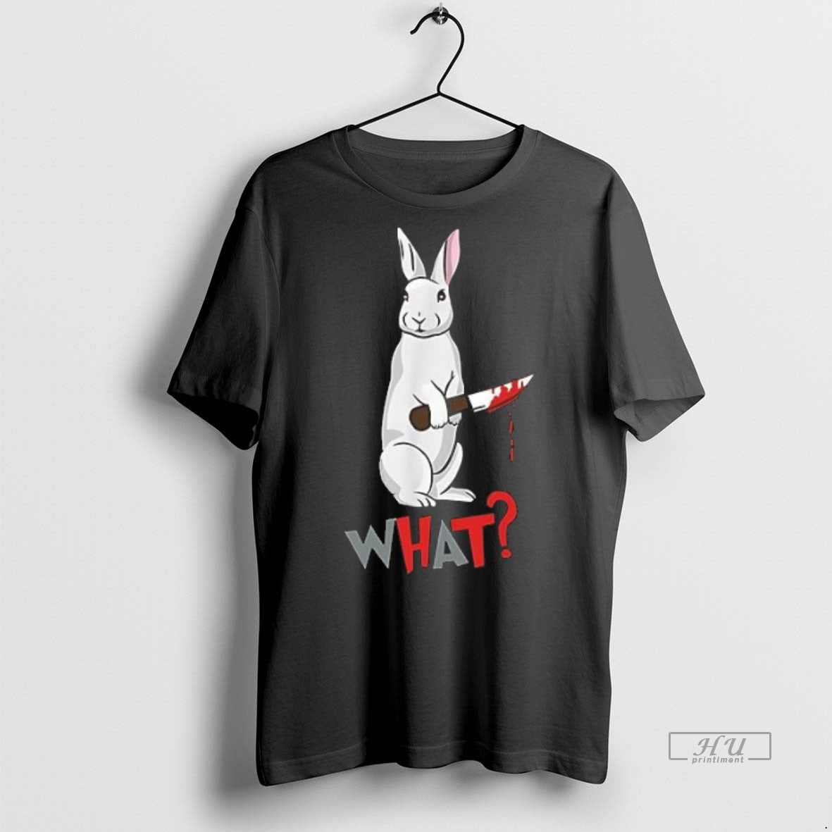 Officials Rabbit What Halloween Funny Sweater - Adult & Kids T-Shirts, Sweatshirts & Hoodies apparel design preview 1