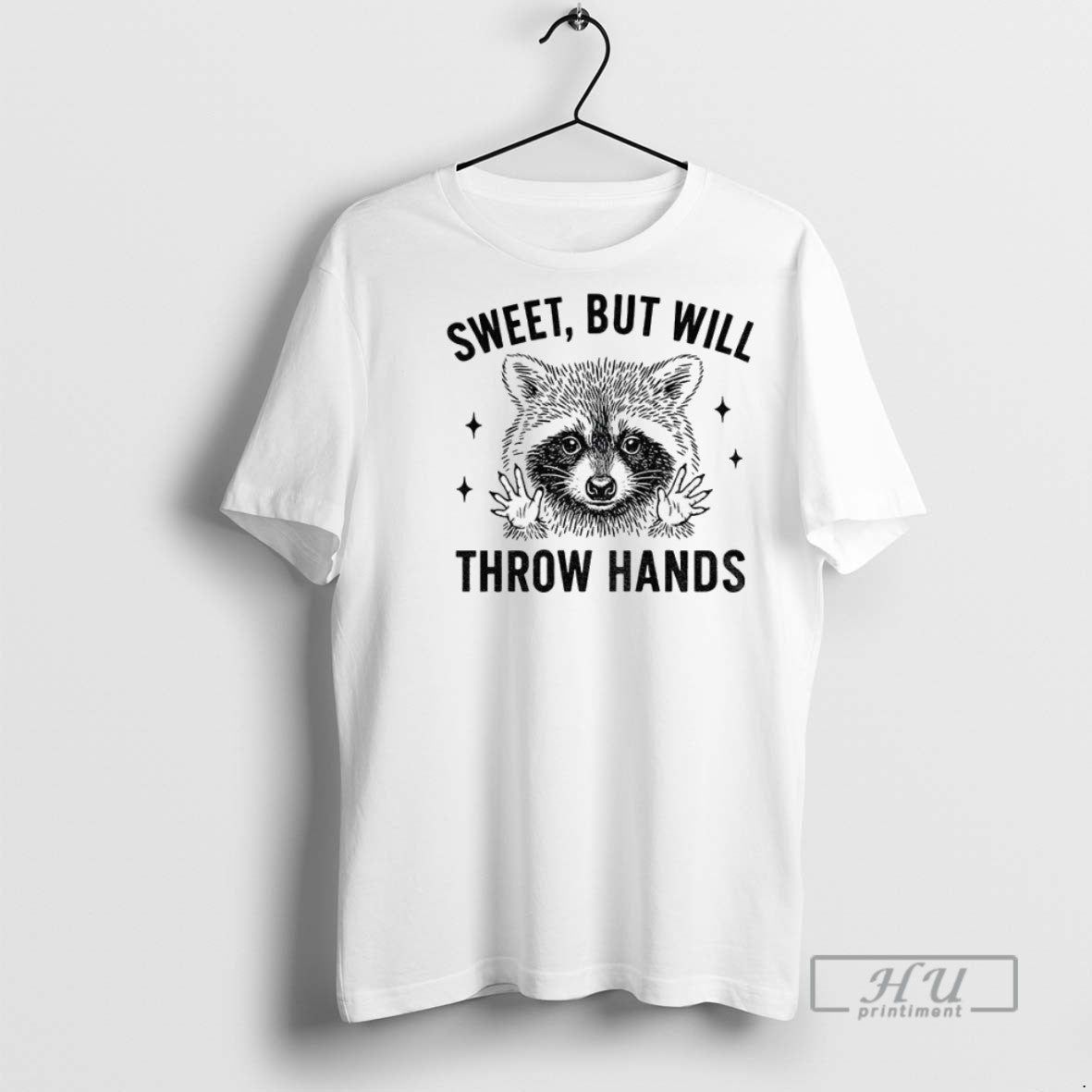 Officials Raccoon Sweet But Will Throw Hands - Adult & Kids T-Shirts, Sweatshirts & Hoodies apparel design preview 1