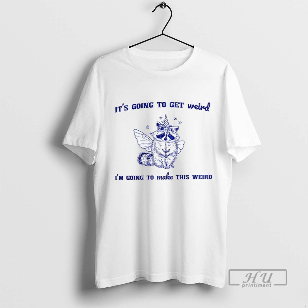 Officials Raccoon Unicorn Its Going To Get Weird Im - Adult & Kids T-Shirts, Sweatshirts & Hoodies apparel design preview 1