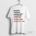 Officials Race Week Formula 1 Weekly Schedule - Adult & Kids T-Shirts, Sweatshirts & Hoodies apparel design preview 1