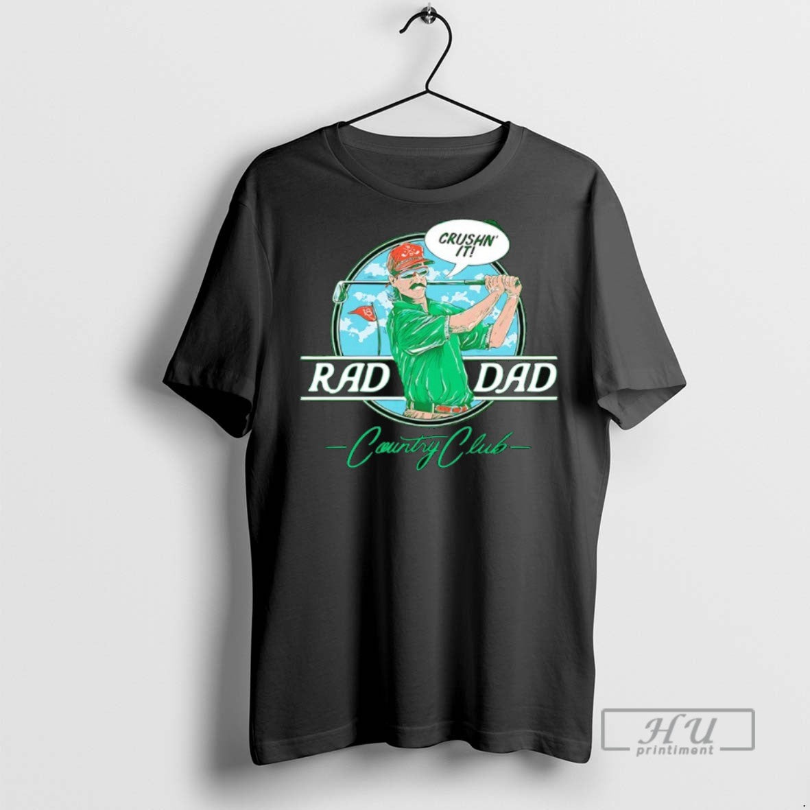 Officials Rad Dad Country Club Crushn It - Adult & Kids T-Shirts, Sweatshirts & Hoodies apparel design preview 1