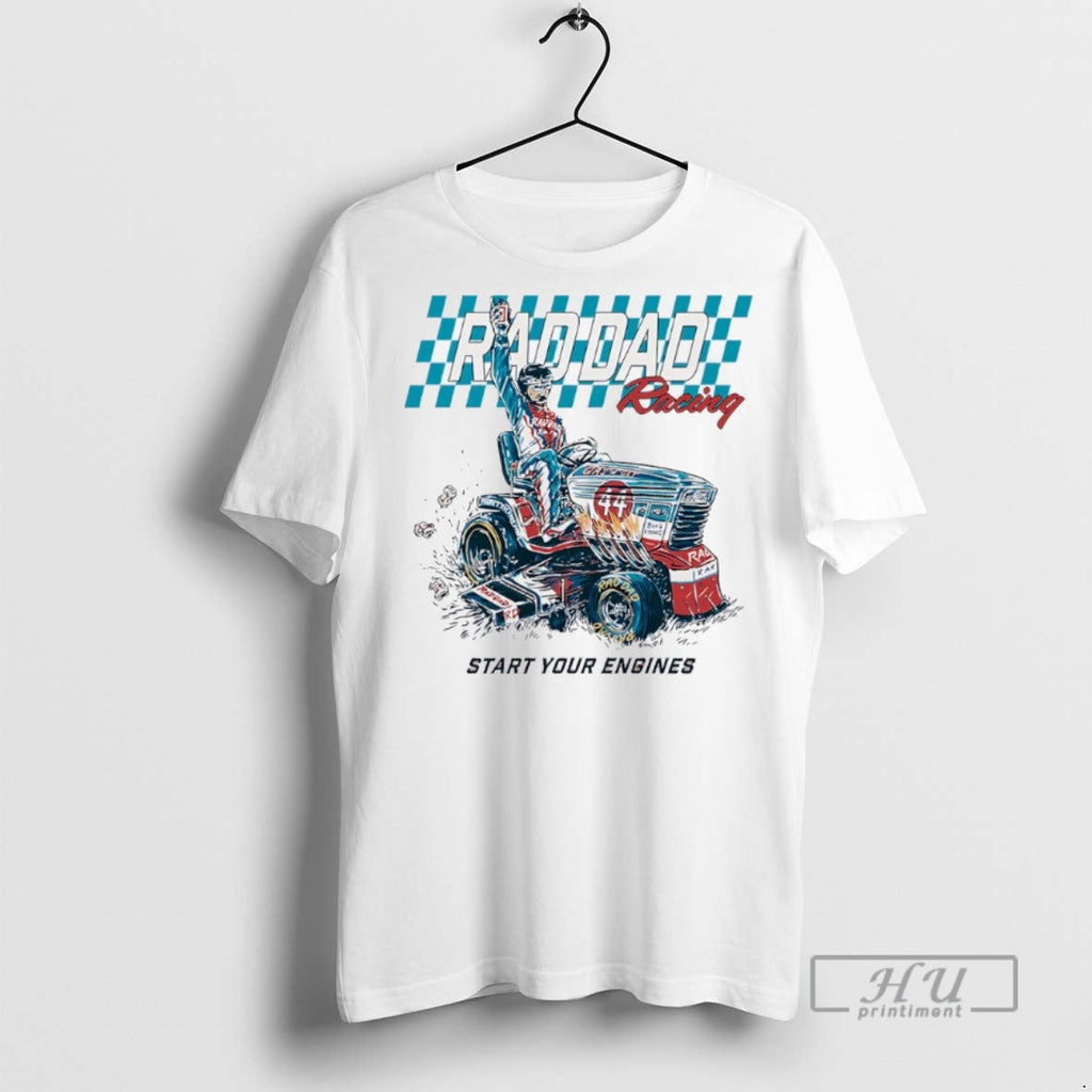 Officials Rad Dad Racing Start Your Engines - Adult & Kids T-Shirts, Sweatshirts & Hoodies apparel design preview 1