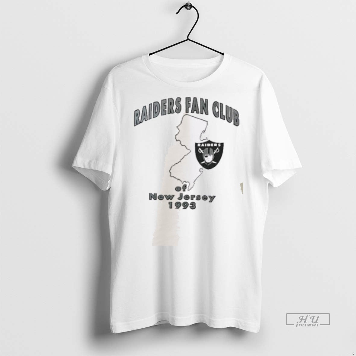 Officials Raiders Fan Club Of New Jersey 1993 Sweater - Adult & Kids T-Shirts, Sweatshirts & Hoodies apparel design preview 1