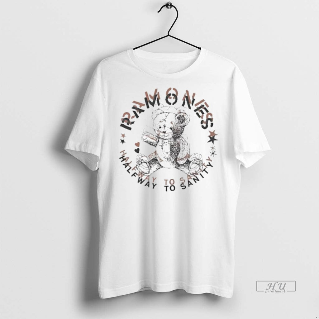 Officials Ramones Halfway To Sanity Studio Album - Adult & Kids T-Shirts, Sweatshirts & Hoodies apparel design preview 1