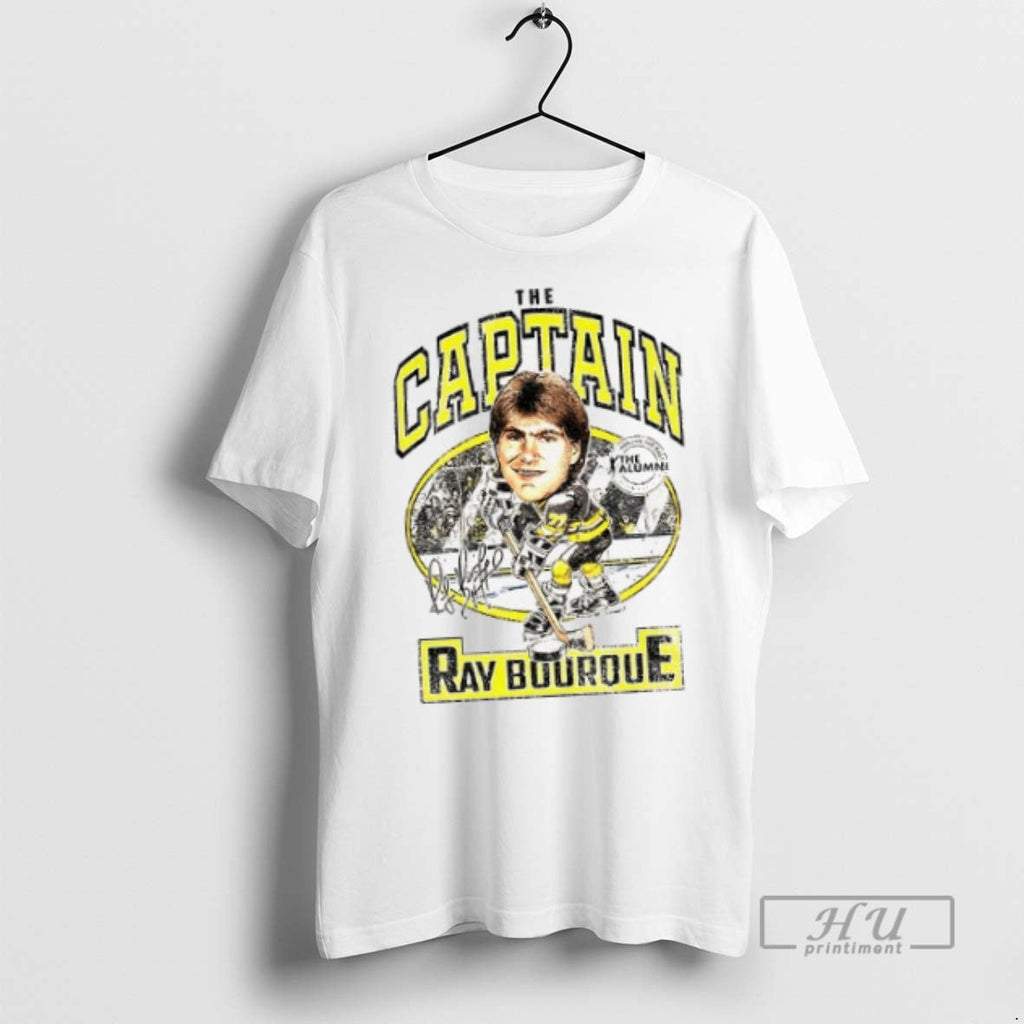 Officials Ray Bourque The Captain Boston Bruins - Adult & Kids T-Shirts, Sweatshirts & Hoodies apparel design preview 1