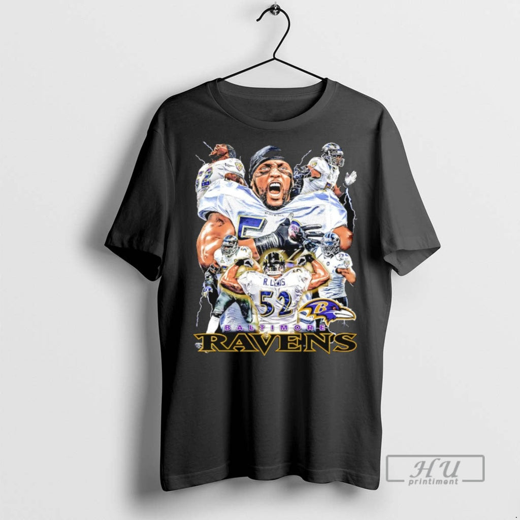 Officials Ray Lewis Baltimore Ravens Graphic - Adult & Kids T-Shirts, Sweatshirts & Hoodies apparel design preview 1