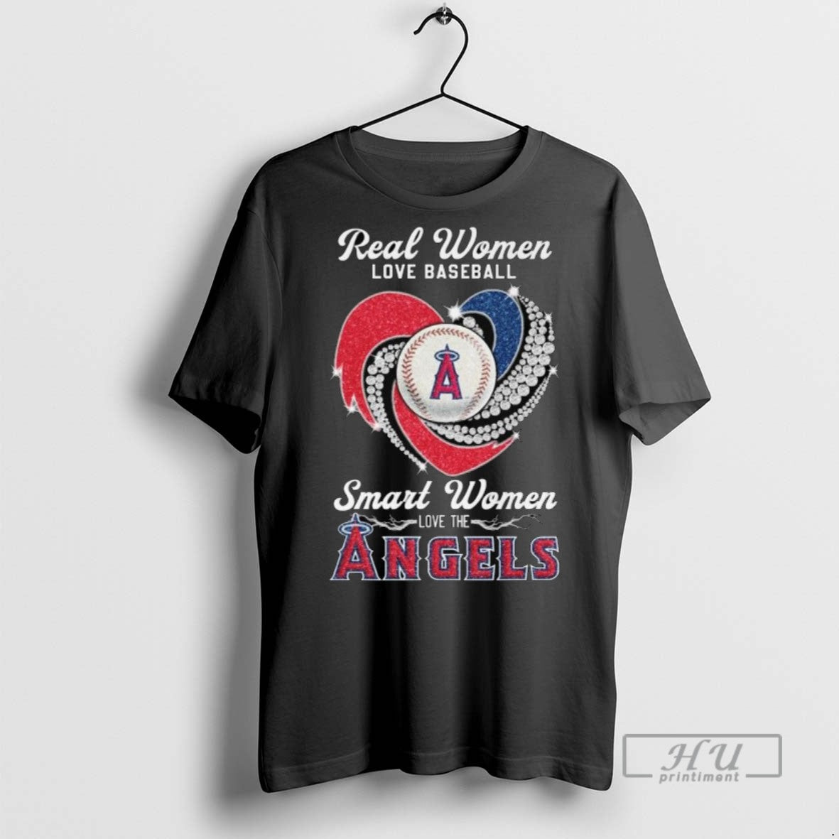 Officials Real Women Love Baseball Smart The Los - Adult & Kids T-Shirts, Sweatshirts & Hoodies apparel design preview 1