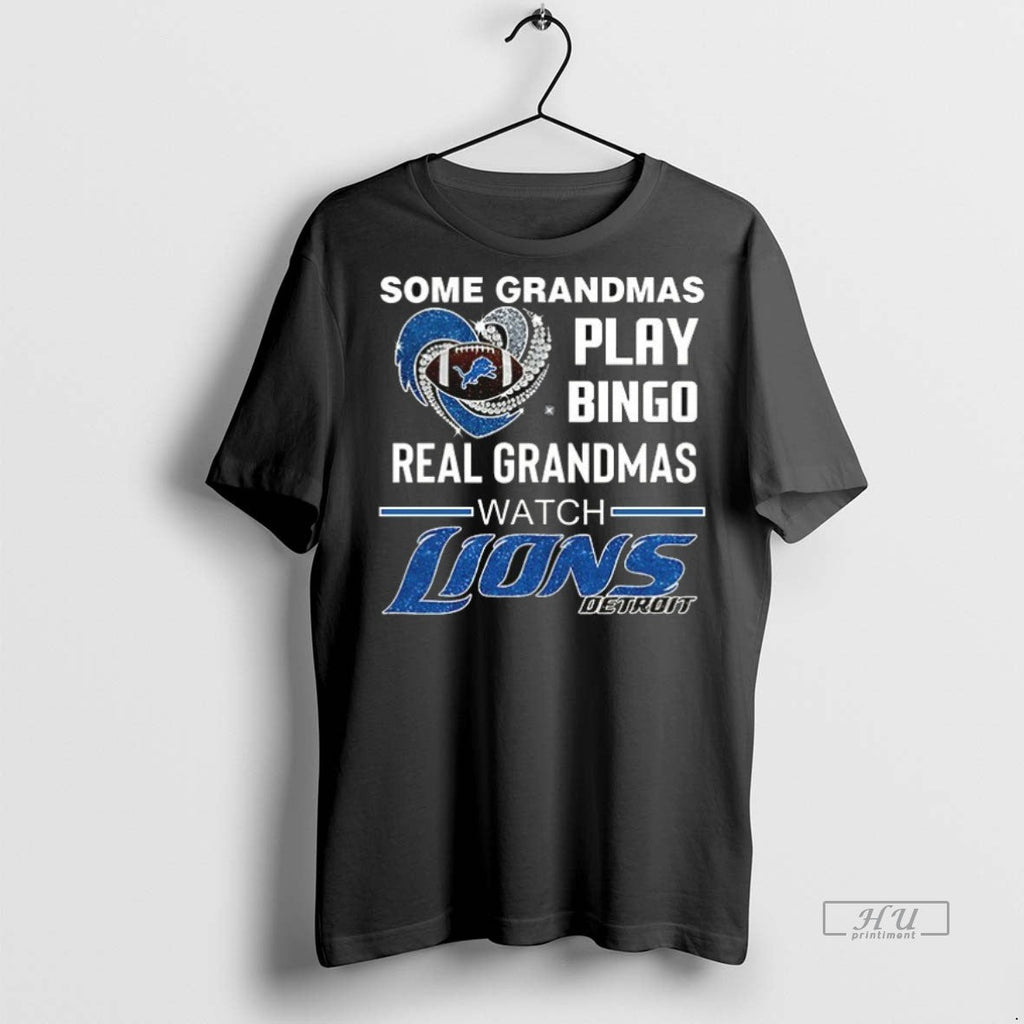 Officials Real Grandmas Play Bingo Watch Detroit - Adult & Kids T-Shirts, Sweatshirts & Hoodies apparel design preview 1