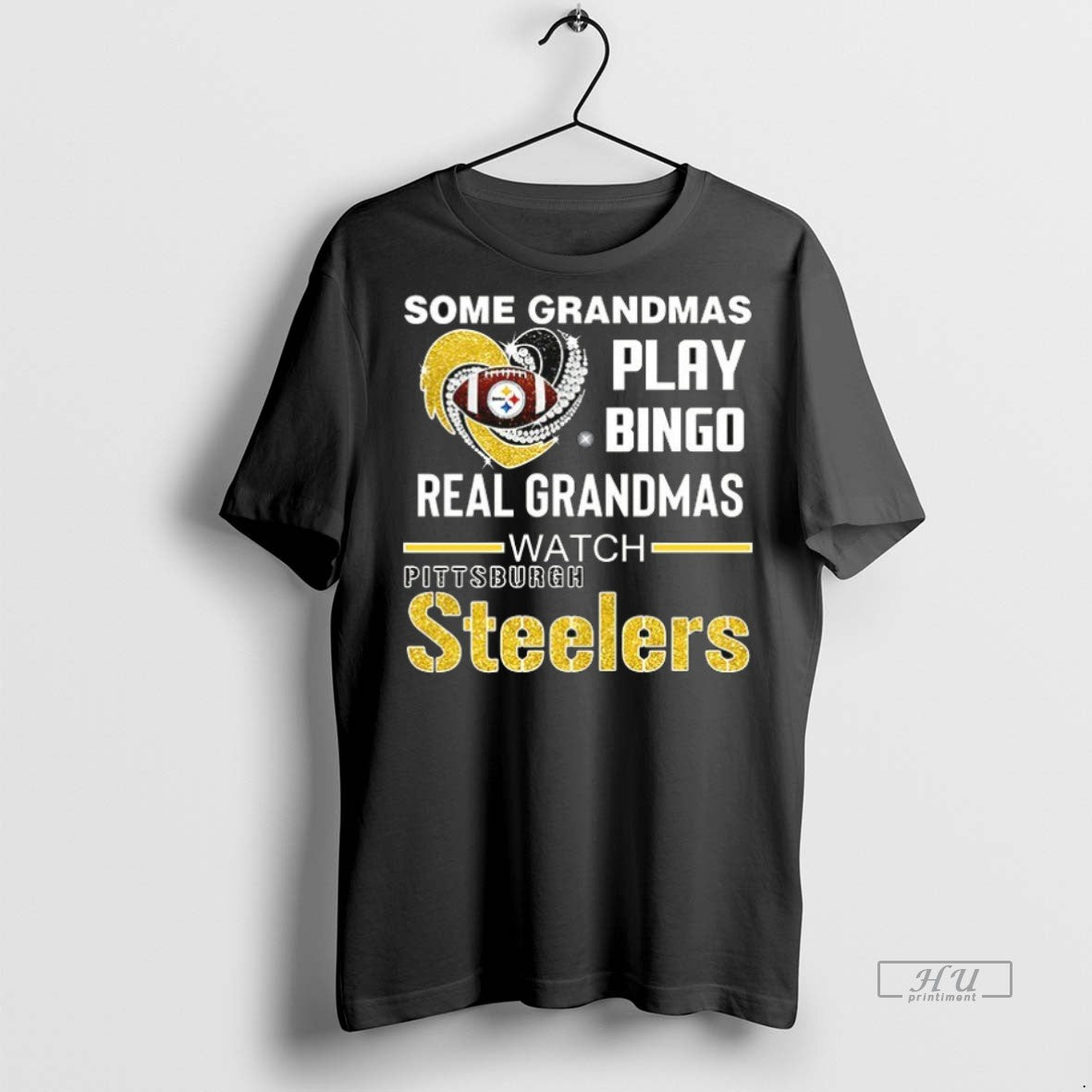 Officials Real Grandmas Play Bingo Watch Pittsburgh - Adult & Kids T-Shirts, Sweatshirts & Hoodies apparel design preview 1