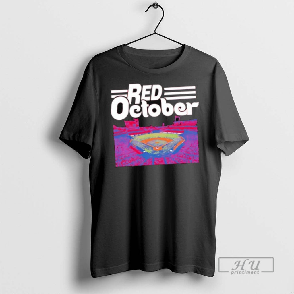 Officials Red October Philadelphia Phillies Stadium - Adult & Kids T-Shirts, Sweatshirts & Hoodies apparel design preview 1