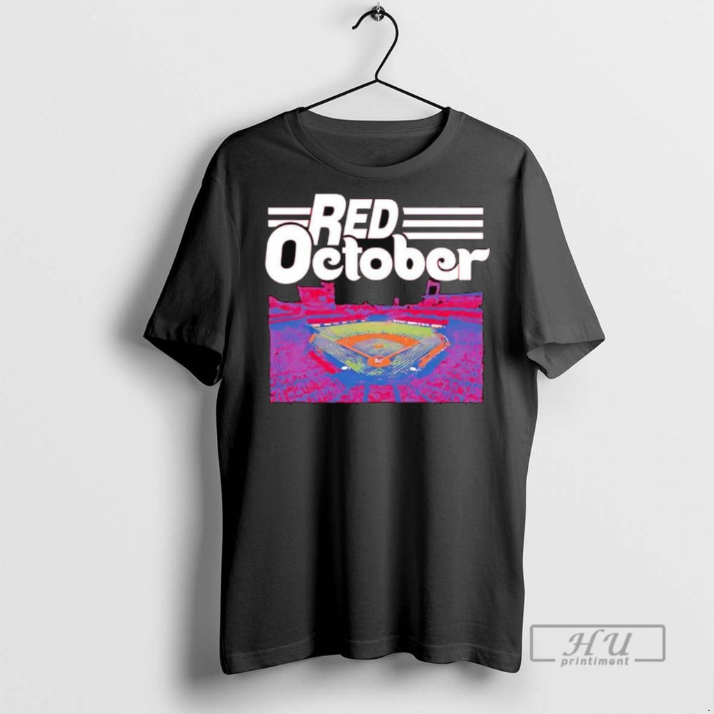 Officials Red October Philadelphia Phillies Stadium - Adult & Kids T-Shirts, Sweatshirts & Hoodies apparel design preview 1