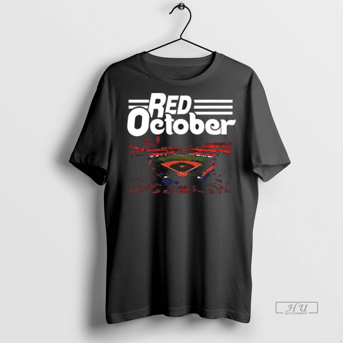 Officials Red October Stadium Sweater - Adult & Kids T-Shirts, Sweatshirts & Hoodies apparel design preview 1