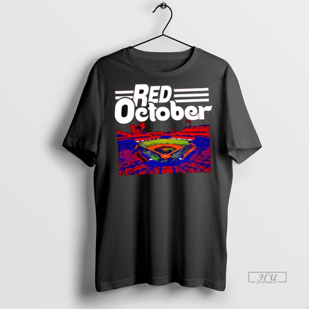 Officials Red October Stadium Sweater - Adult & Kids T-Shirts, Sweatshirts & Hoodies apparel design preview 1