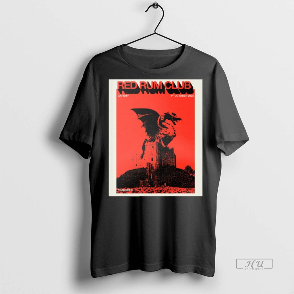 Officials Red Rum Club October 1 2025 Tramshed - Adult & Kids T-Shirts, Sweatshirts & Hoodies apparel design preview 1