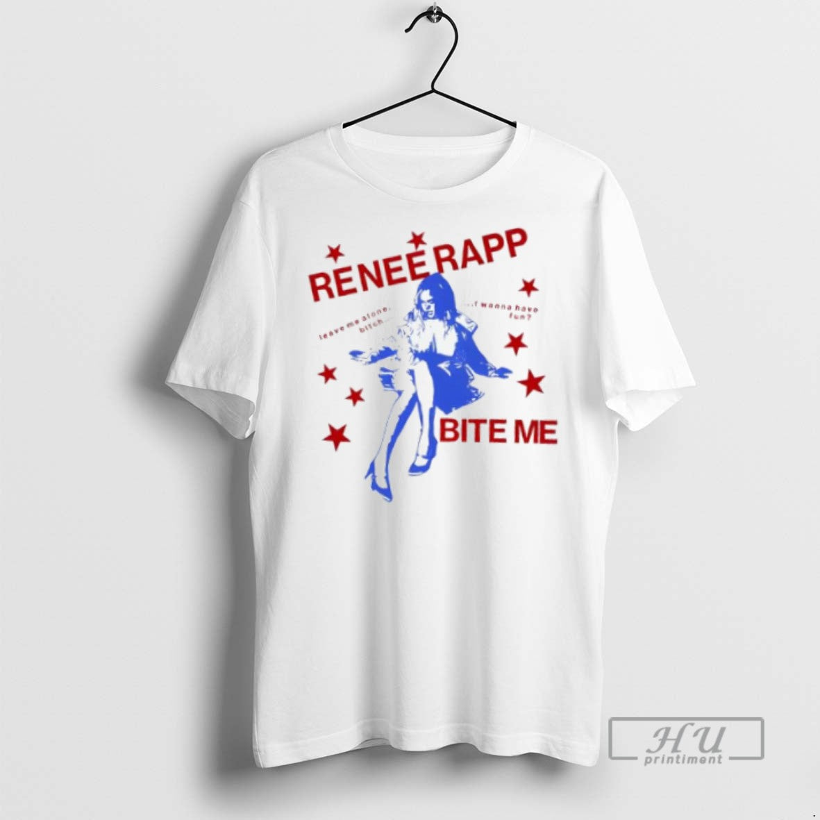 Officials Renee Rapp Pink Bite Me Tour - Adult & Kids T-Shirts, Sweatshirts & Hoodies apparel design preview 1