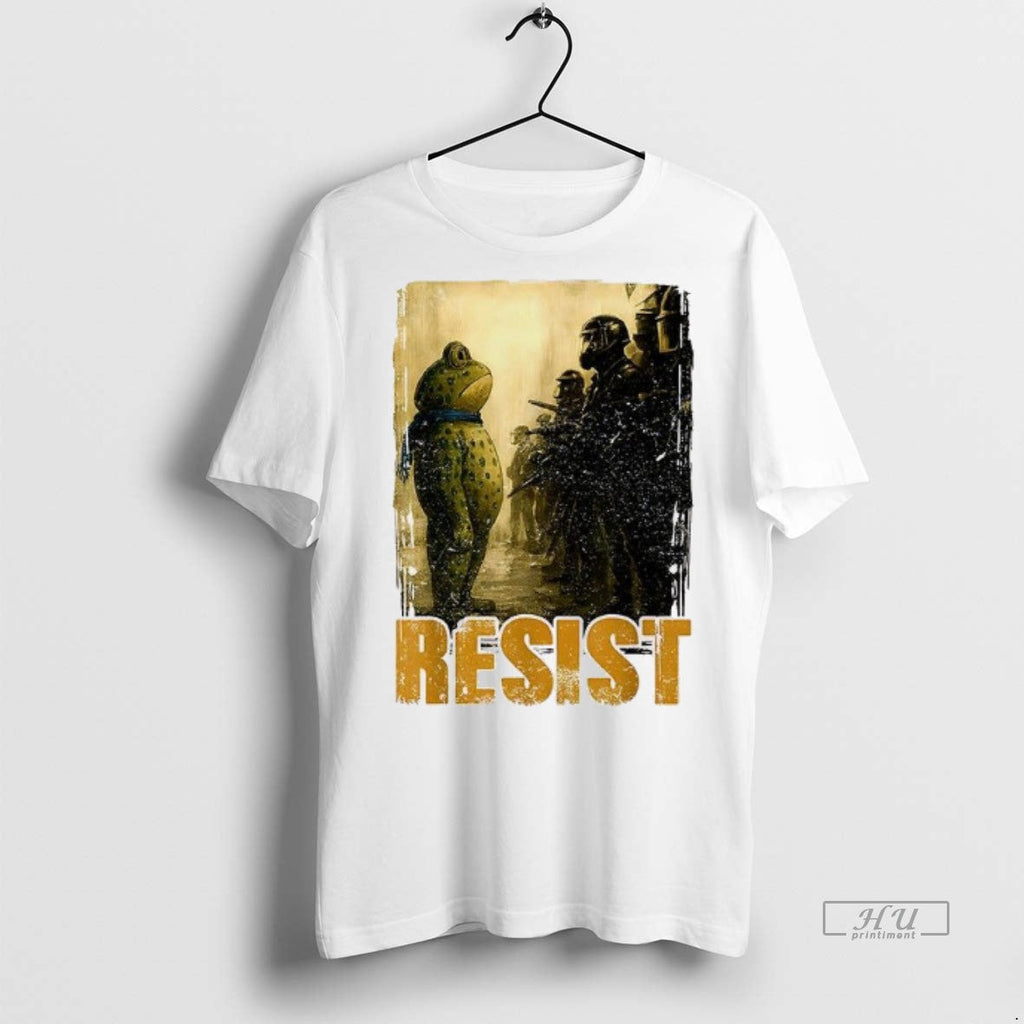 Officials Resist Portland Frog Protest Sweater - Adult & Kids T-Shirts, Sweatshirts & Hoodies apparel design preview 1