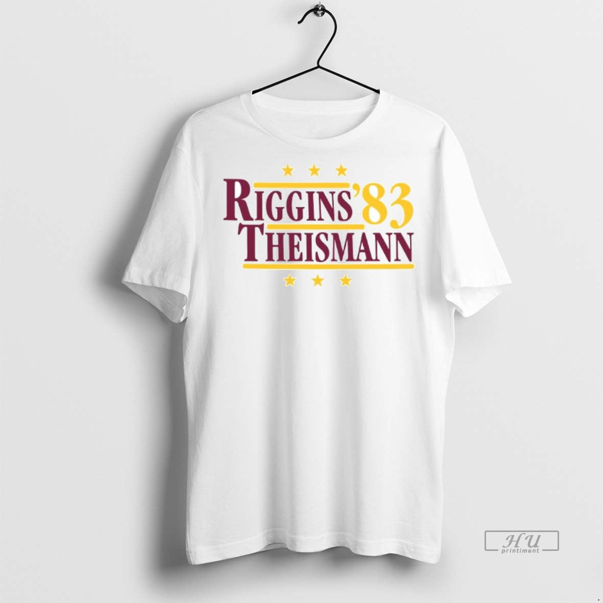 Officials Riggins And Theismann 83 Political Campaign - Adult & Kids T-Shirts, Sweatshirts & Hoodies apparel design preview 1
