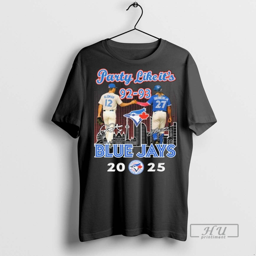 Officials Roberto Alomar And Vladimir Guerrero Jr - Adult & Kids T-Shirts, Sweatshirts & Hoodies apparel design preview 1