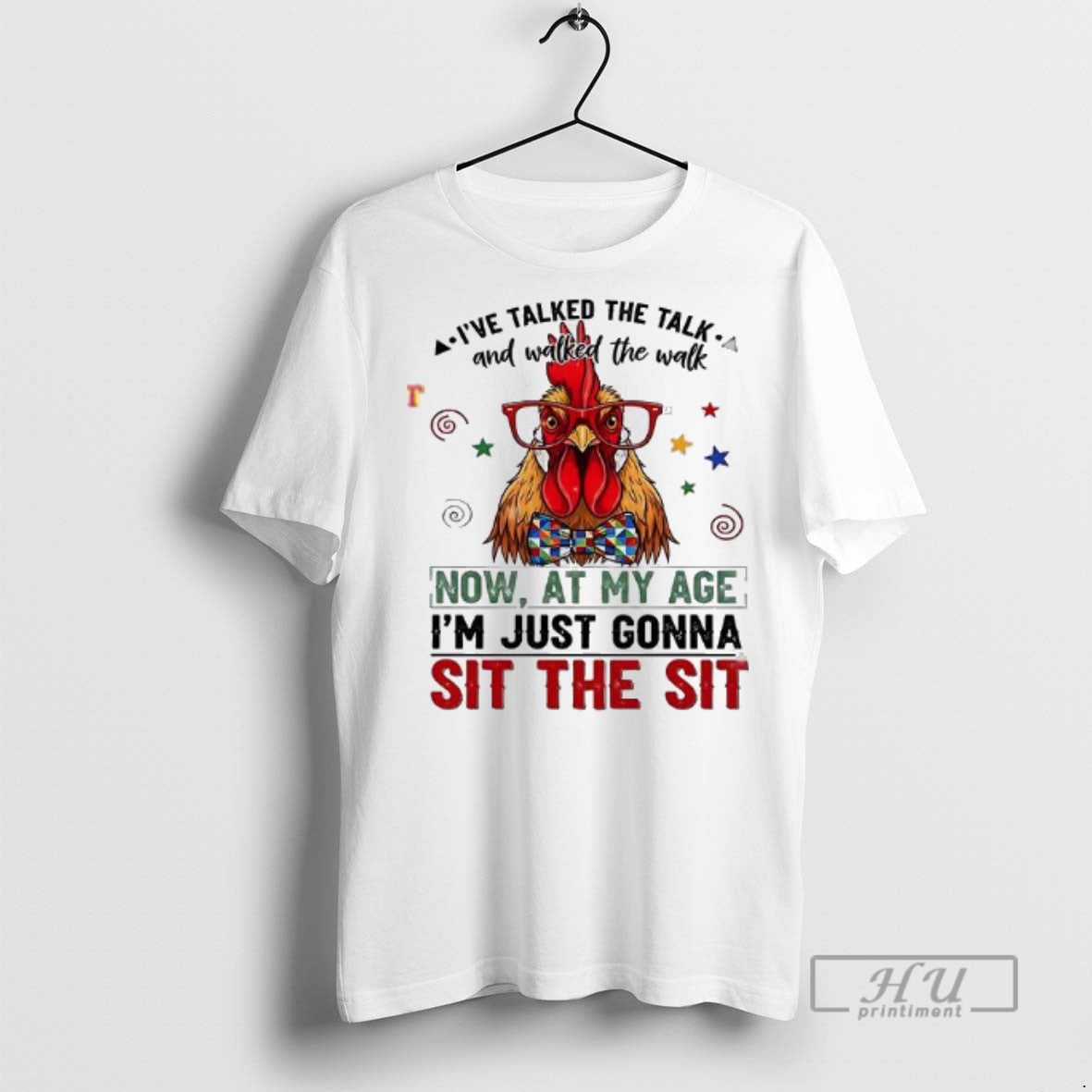Officials Rooster Ive Talked The Talk And Walked Walk - Adult & Kids T-Shirts, Sweatshirts & Hoodies apparel design preview 1
