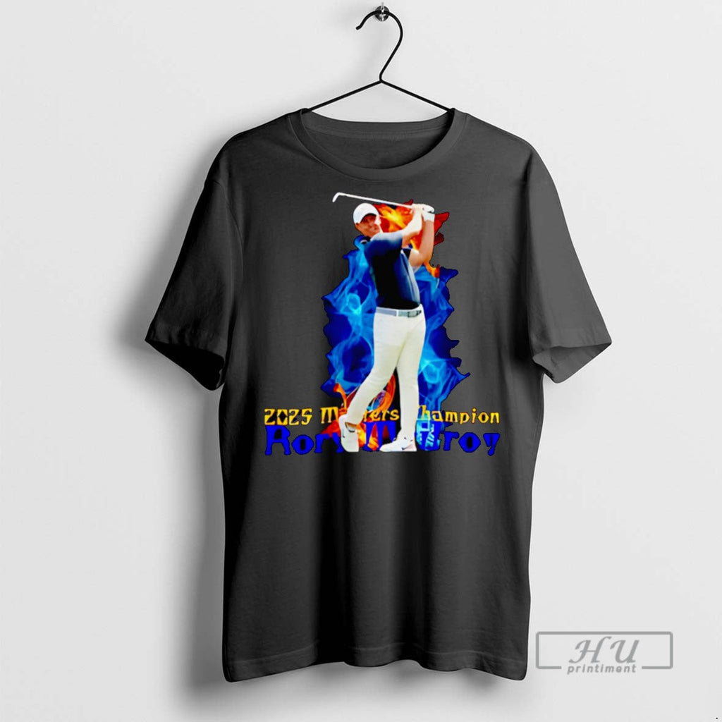 Officials Rory Mcilroy 2025 Golf Masters Champion - Adult & Kids T-Shirts, Sweatshirts & Hoodies apparel design preview 1