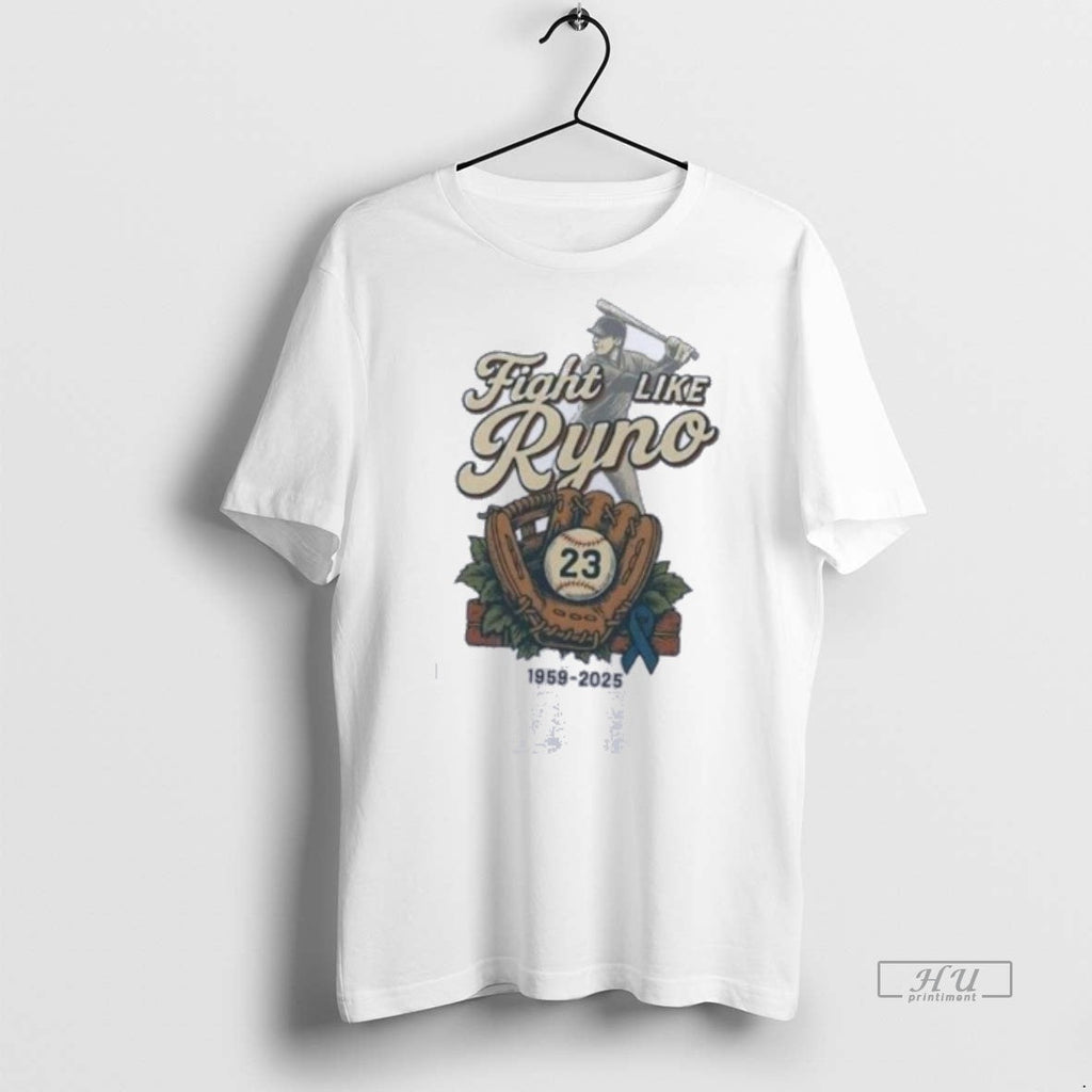 Officials Ryne Sandberg Chicago Cubs Fight Like Ryno - Adult & Kids T-Shirts, Sweatshirts & Hoodies apparel design preview 1