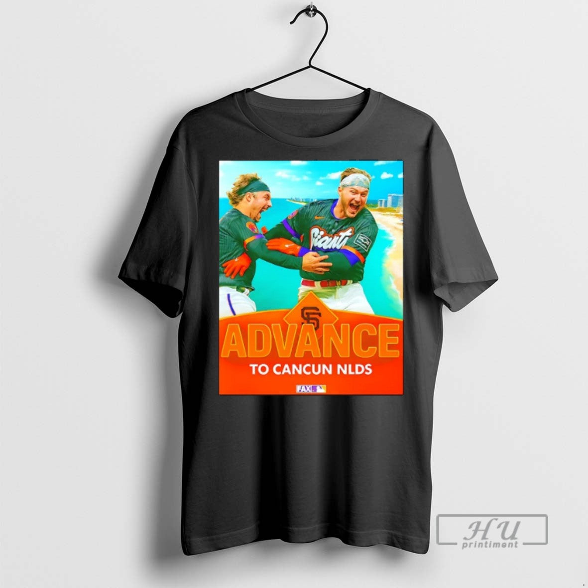 Officials Sf Giants Advance To Cancun Nlds - Adult & Kids T-Shirts, Sweatshirts & Hoodies apparel design preview 1