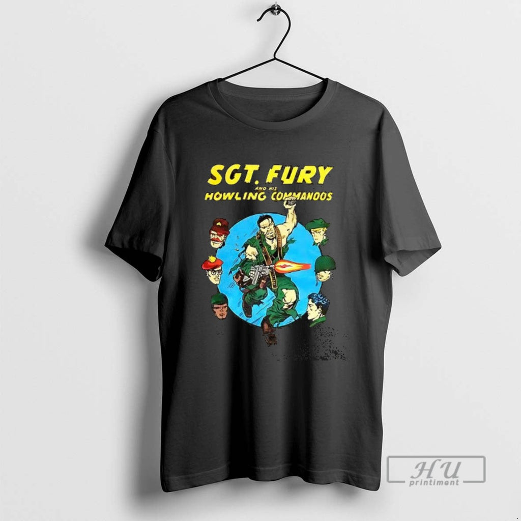 Officials Sgt Fury And His Howling Commandos - Adult & Kids T-Shirts, Sweatshirts & Hoodies apparel design preview 1