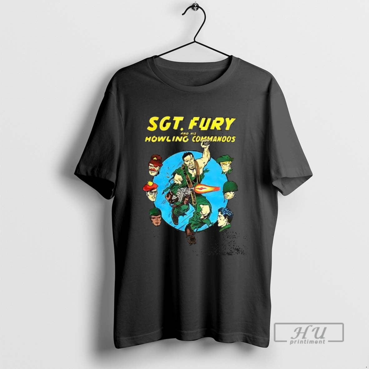 Officials Sgt Fury And His Howling Commandos - Adult & Kids T-Shirts, Sweatshirts & Hoodies apparel design preview 1