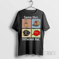 Officials Same Shit Different Hat Dark Humor - Adult & Kids T-Shirts, Sweatshirts & Hoodies apparel design preview 1