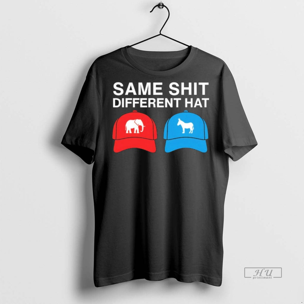 Officials Same Shit Different Hat Republicans Vs - Adult & Kids T-Shirts, Sweatshirts & Hoodies apparel design preview 1
