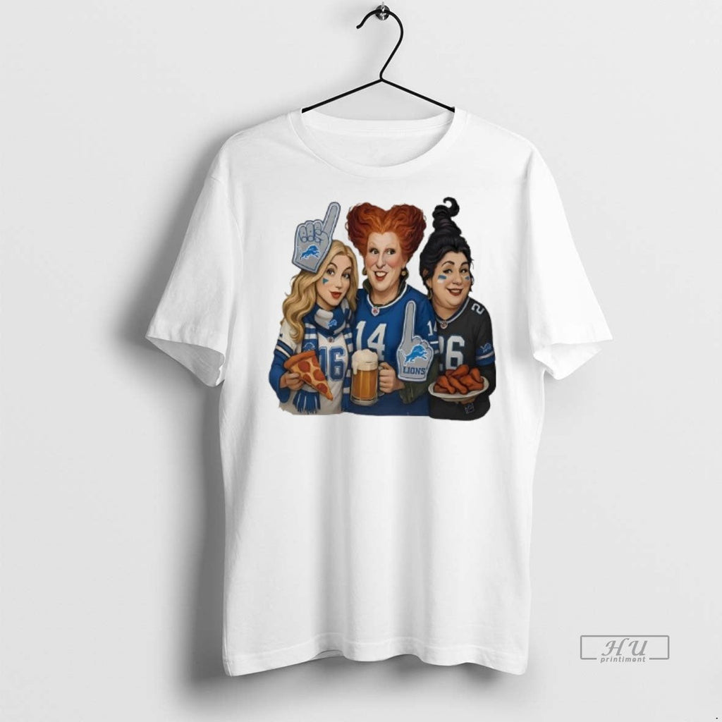Officials Sanderson Sisters Hocus Pocus X Detroit - Adult & Kids T-Shirts, Sweatshirts & Hoodies apparel design preview 1