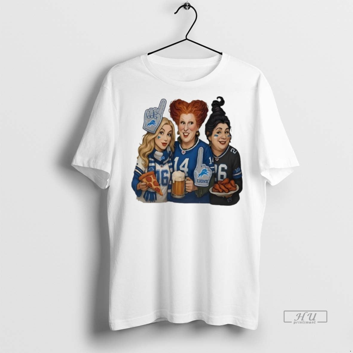 Officials Sanderson Sisters Hocus Pocus X Detroit - Adult & Kids T-Shirts, Sweatshirts & Hoodies apparel design preview 1