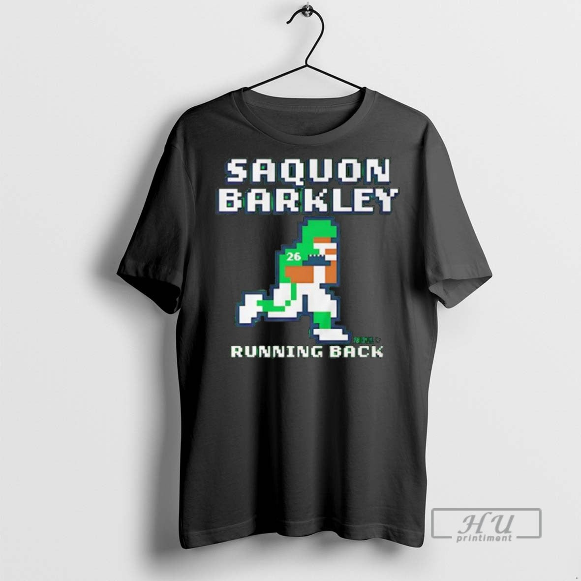 Officials Saquon Barkley Retro Baller Running Back - Adult & Kids T-Shirts, Sweatshirts & Hoodies apparel design preview 1