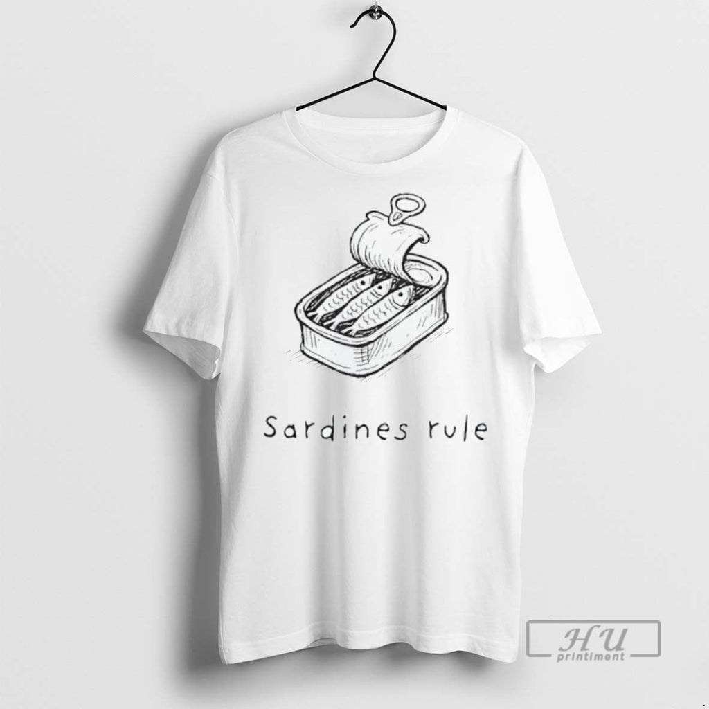 Officials Sardines Rule Fish - Adult & Kids T-Shirts, Sweatshirts & Hoodies apparel design preview 1