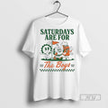 Officials Saturdays Are For The Boys Swing Hard Drink - Adult & Kids T-Shirts, Sweatshirts & Hoodies apparel design preview 1